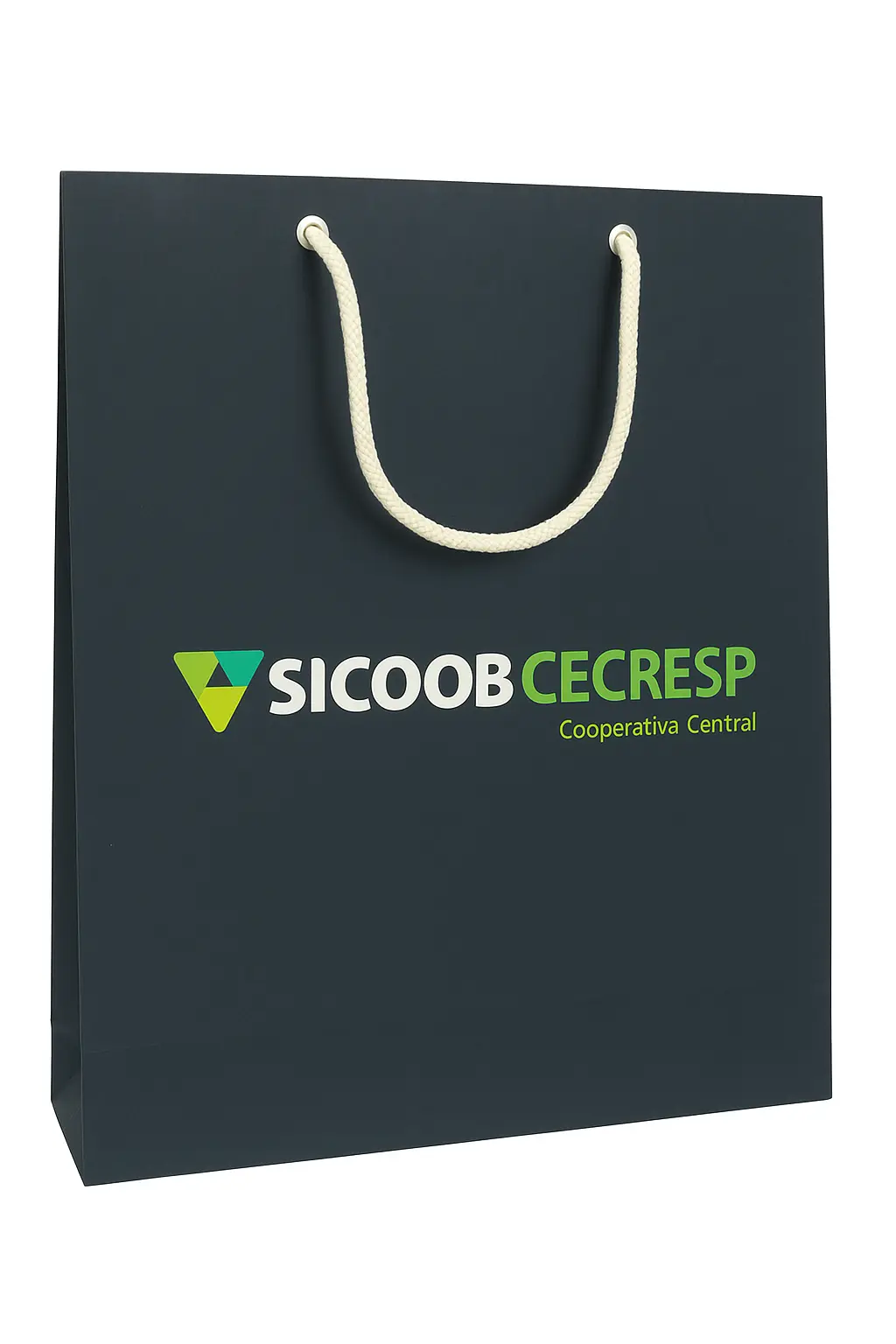 Sacola de agência de publicidade para evento