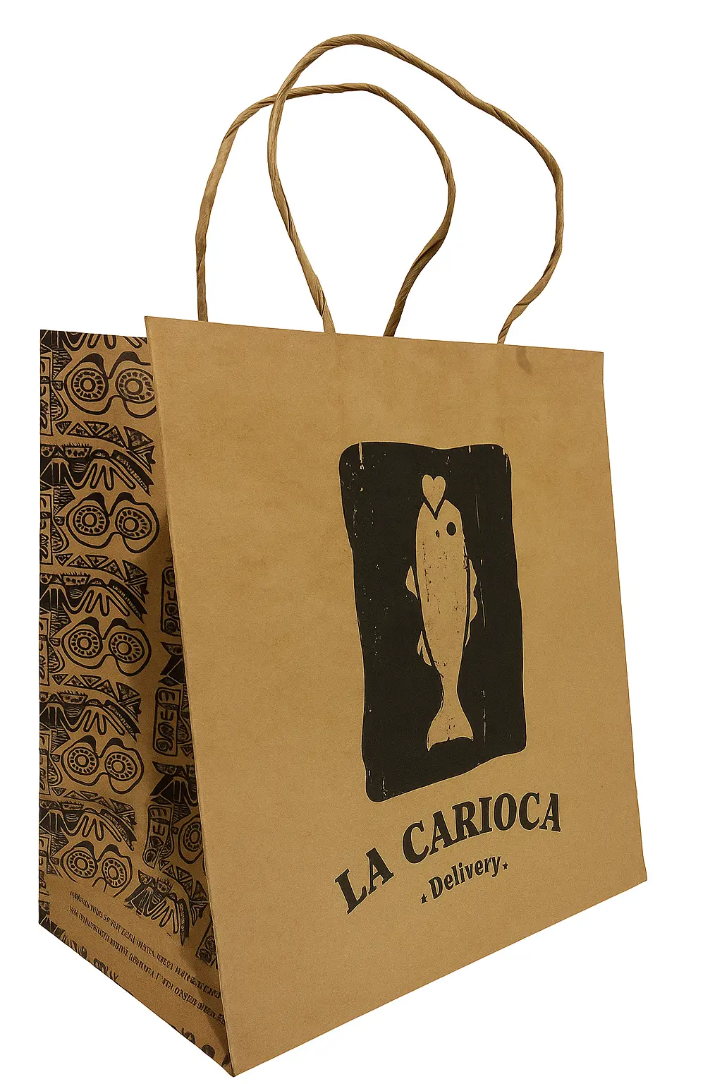 Sacola kraft para produtos artesanais e orgânicos